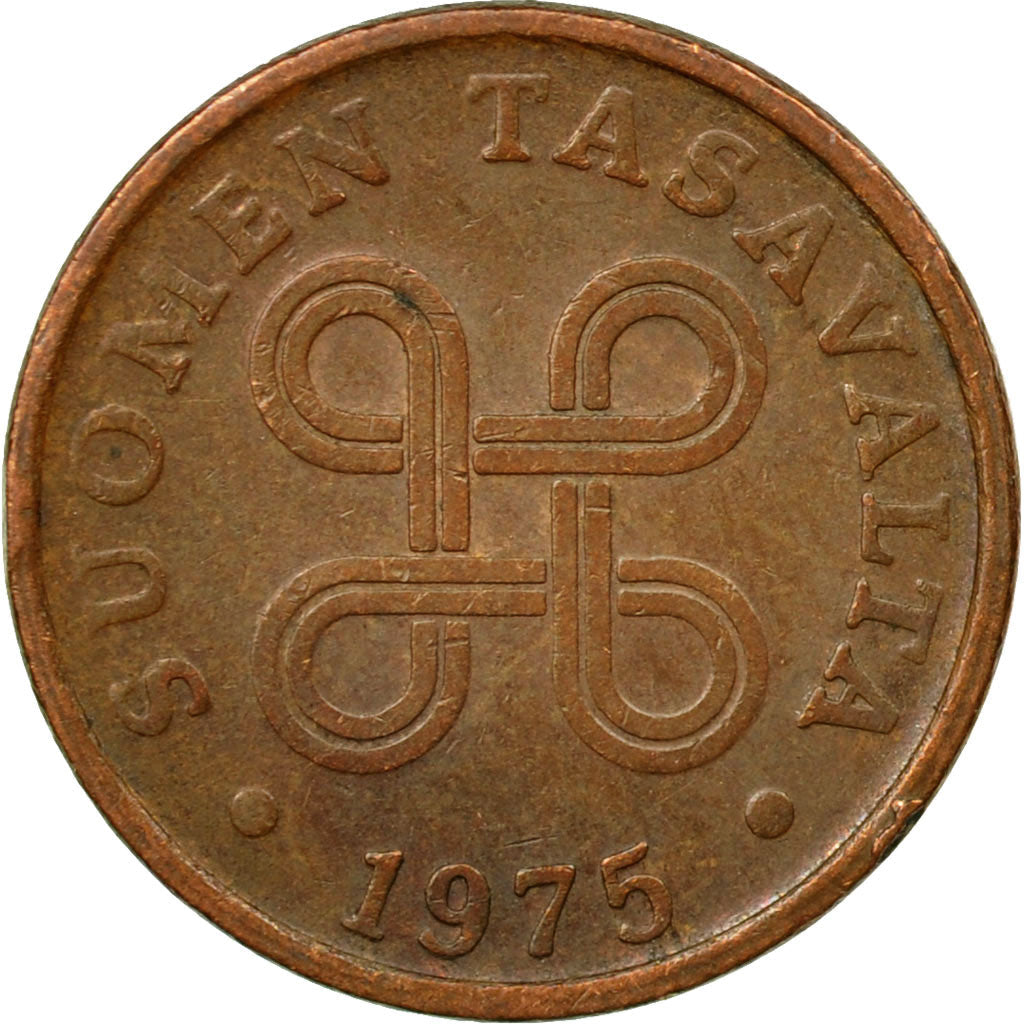 Finland Coin Finnish 5 Pennia | Saint Hannes Cross | KM45 | 1963 - 1977