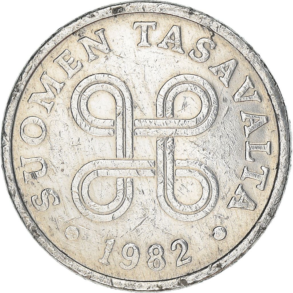 Finland Coin Finnish 5 Pennia | Saint Hannes Cross | KM45a | 1977 - 1990