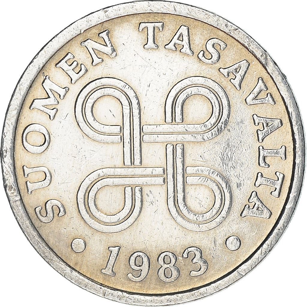 Finland Coin Finnish 5 Pennia | Saint Hannes Cross | KM45a | 1977 - 1990