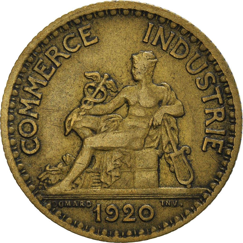 French 1 Franc Coin | Chambers of Commerce | KM876 | France | 1920 - 1927