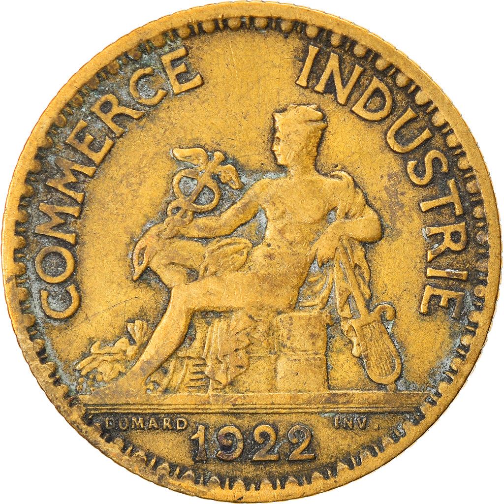 French 1 Franc Coin | Chambers of Commerce | KM876 | France | 1920 - 1927