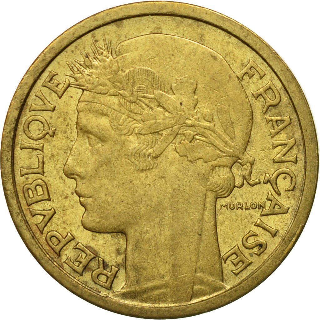 French 1 Franc Coin | KM885 | France | 1931 - 1941