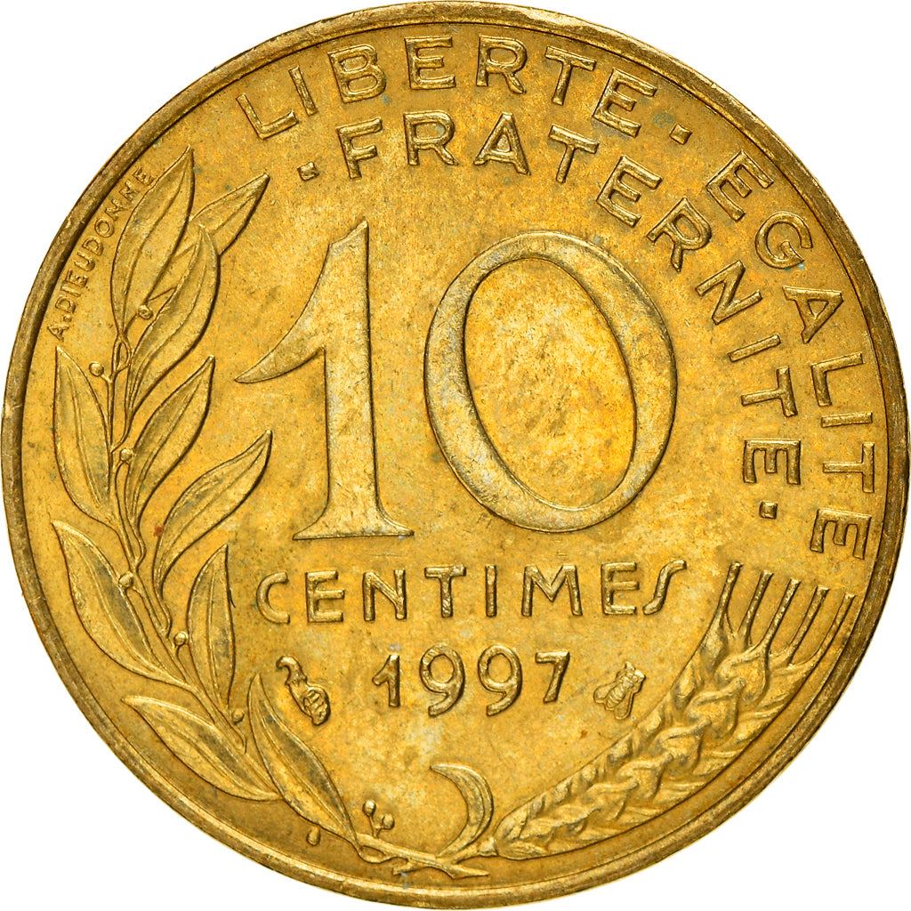 French 10 Centimes | 100 Coins | KM929 | France | Marianne | 1962 - 2001