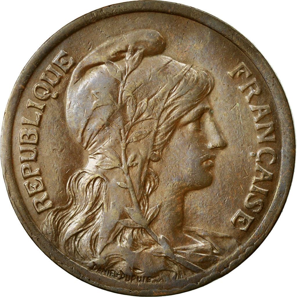 French 10 Centimes Coin | KM843 | France | 1897 - 1921