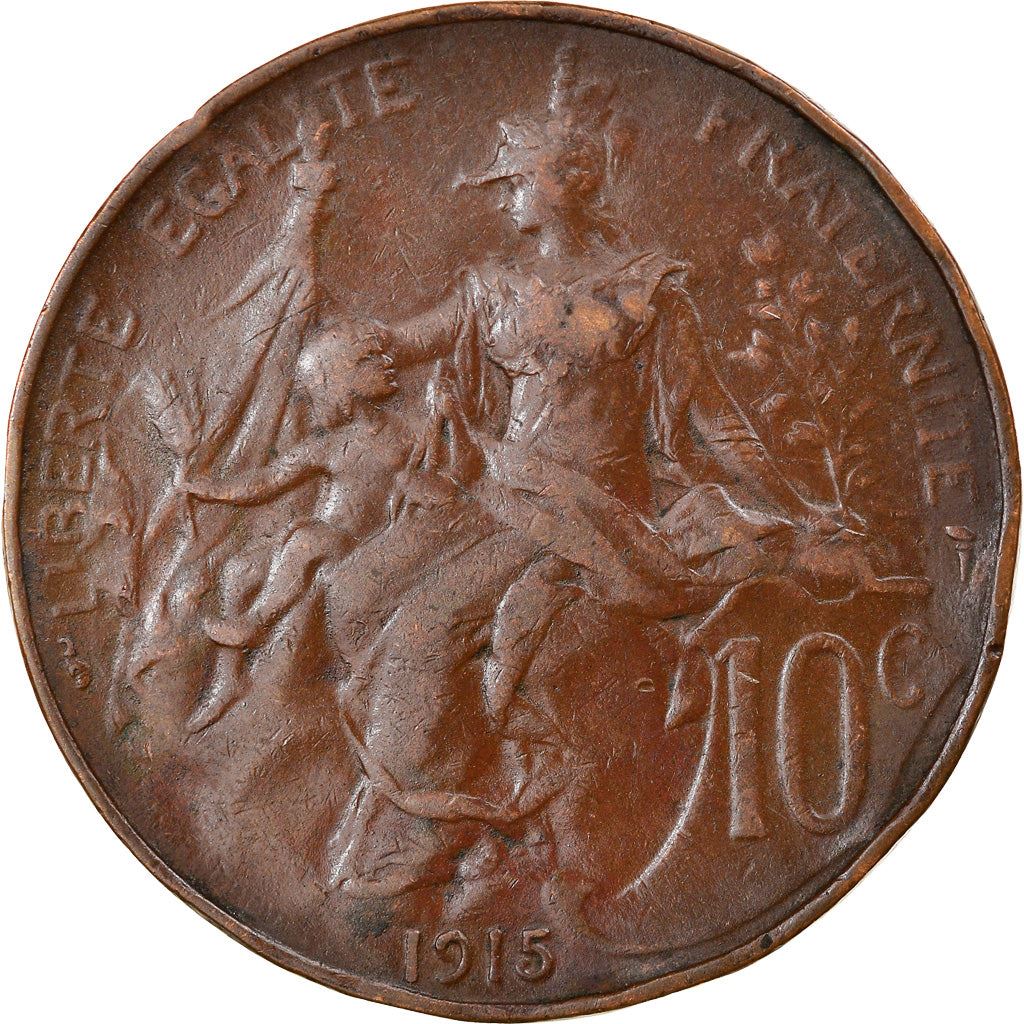 French 10 Centimes Coin | KM843 | France | 1897 - 1921