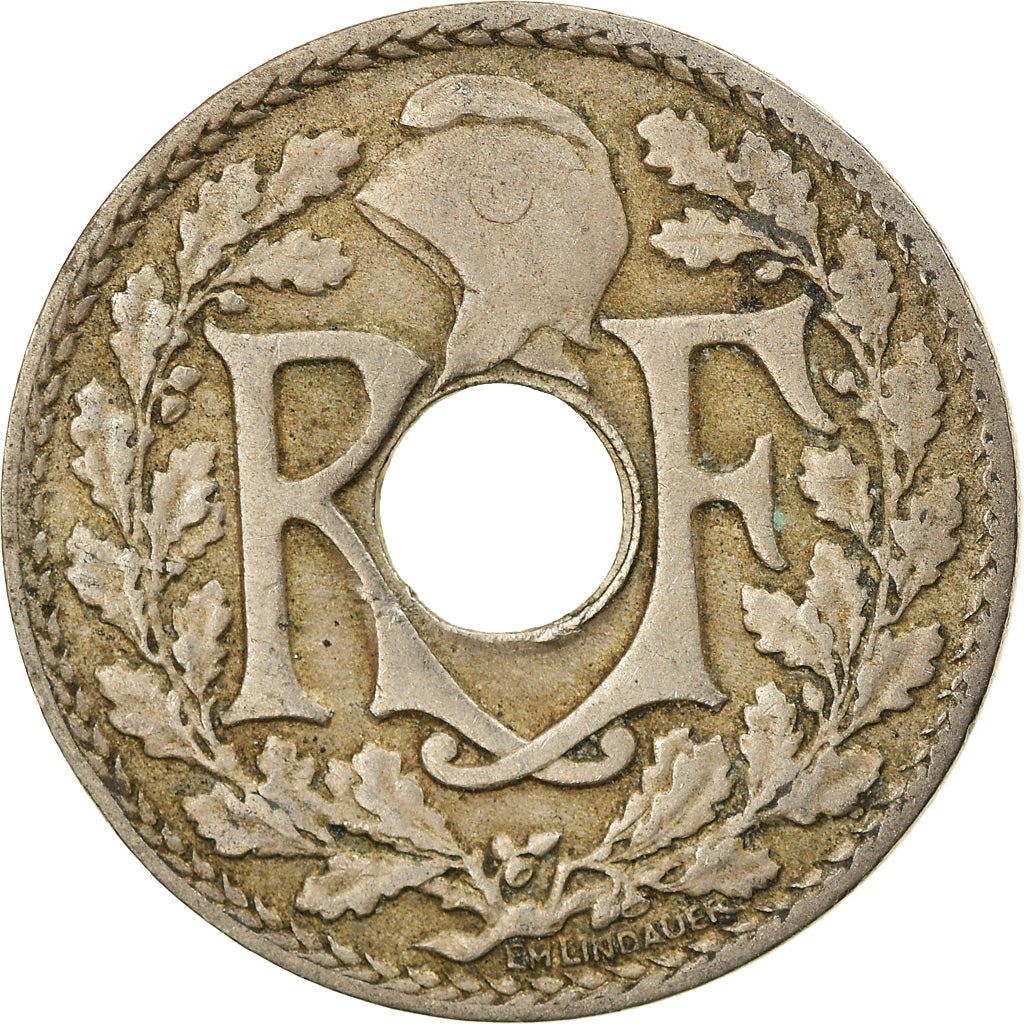 French 10 Centimes Coin | KM866a | France | 1917 - 1938