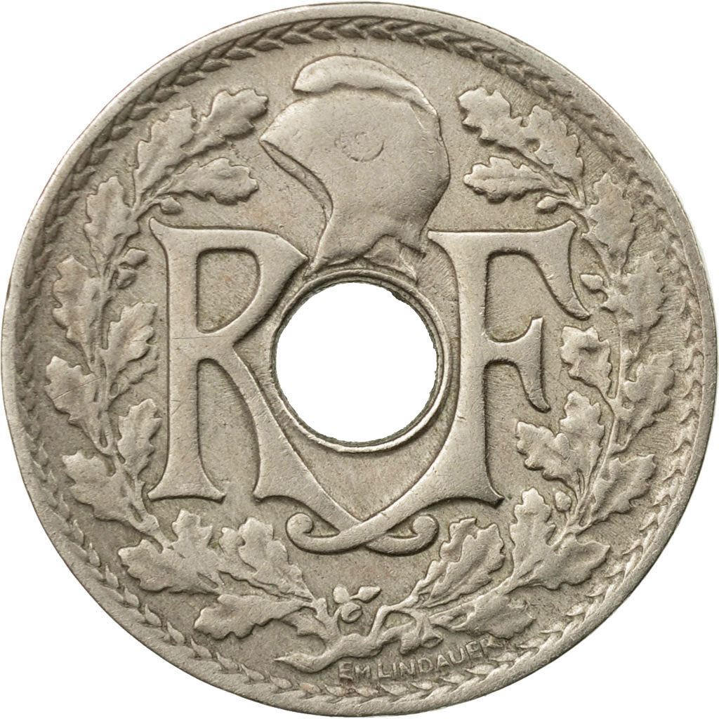 French 10 Centimes Coin | KM866a | France | 1917 - 1938