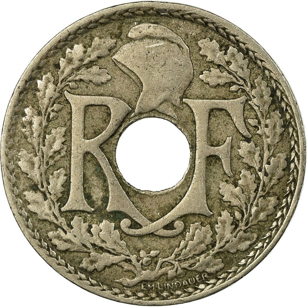 French 10 Centimes Coin | KM866a | France | 1917 - 1938