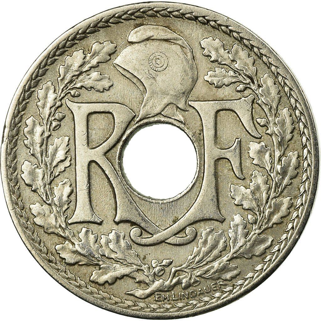 French 10 Centimes Coin | KM866a | France | 1917 - 1938