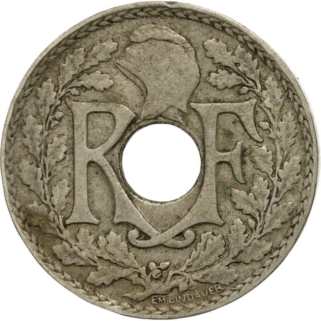 French 10 Centimes Coin | KM866a | France | 1917 - 1938