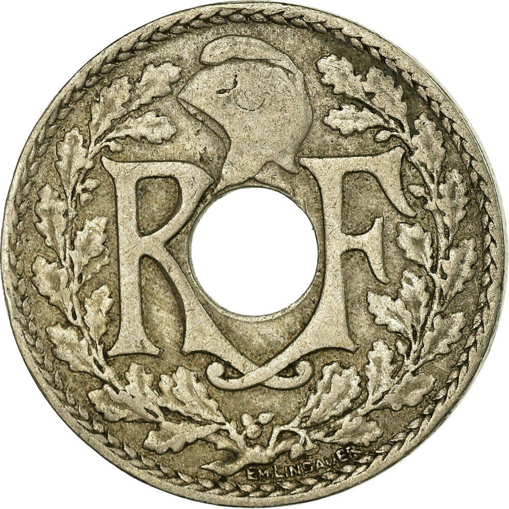 French 10 Centimes Coin | KM866a | France | 1917 - 1938