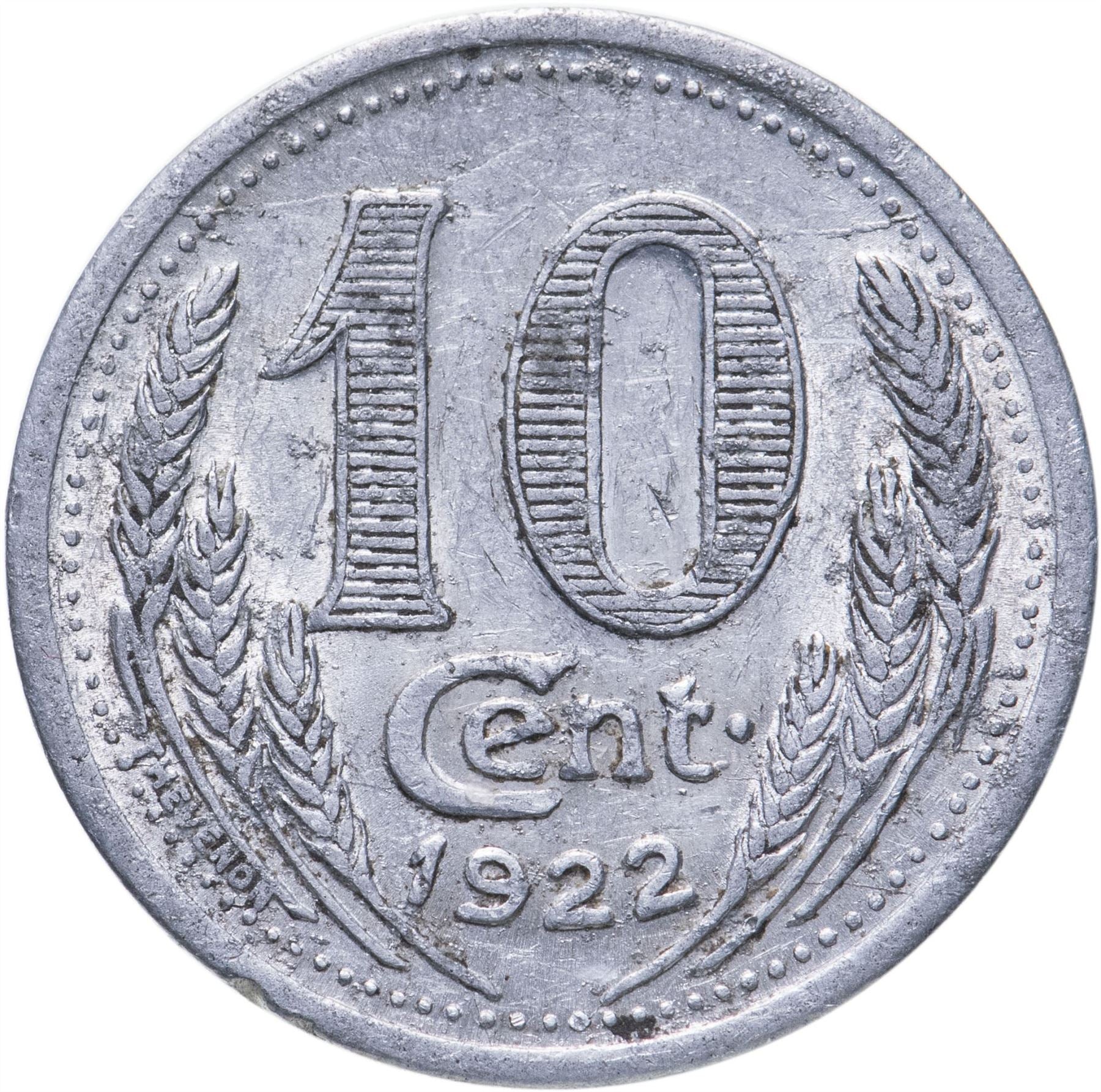 French 10 Centimes Coin | KM866a | France | 1917 - 1938