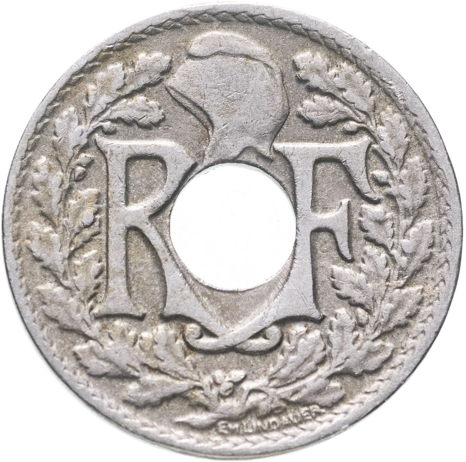 French 10 Centimes Coin | KM866a | France | 1917 - 1938