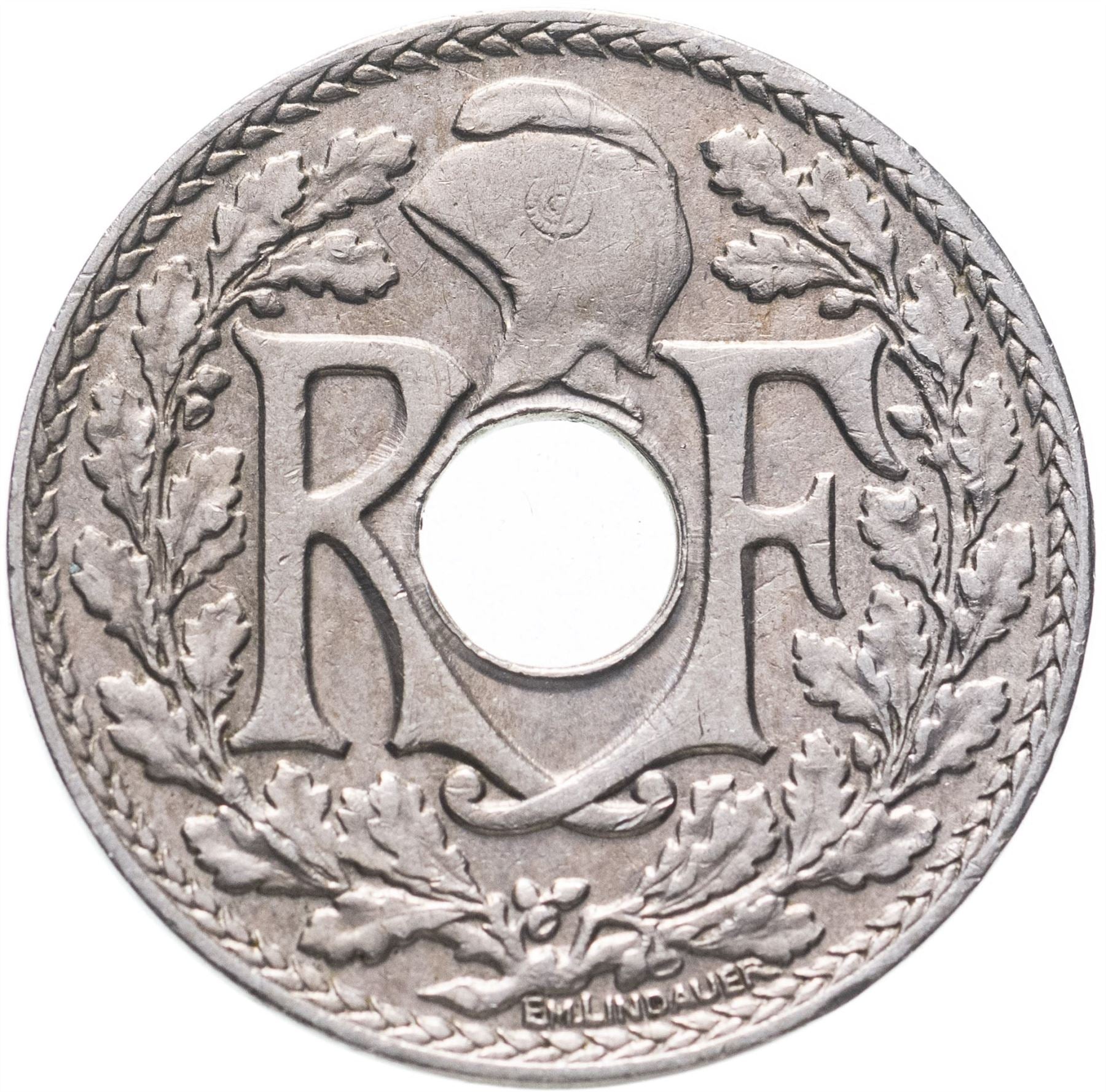 French 10 Centimes Coin | KM866a | France | 1917 - 1938