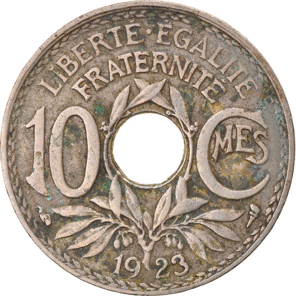 French 10 Centimes Coin | KM866a | France | 1917 - 1938