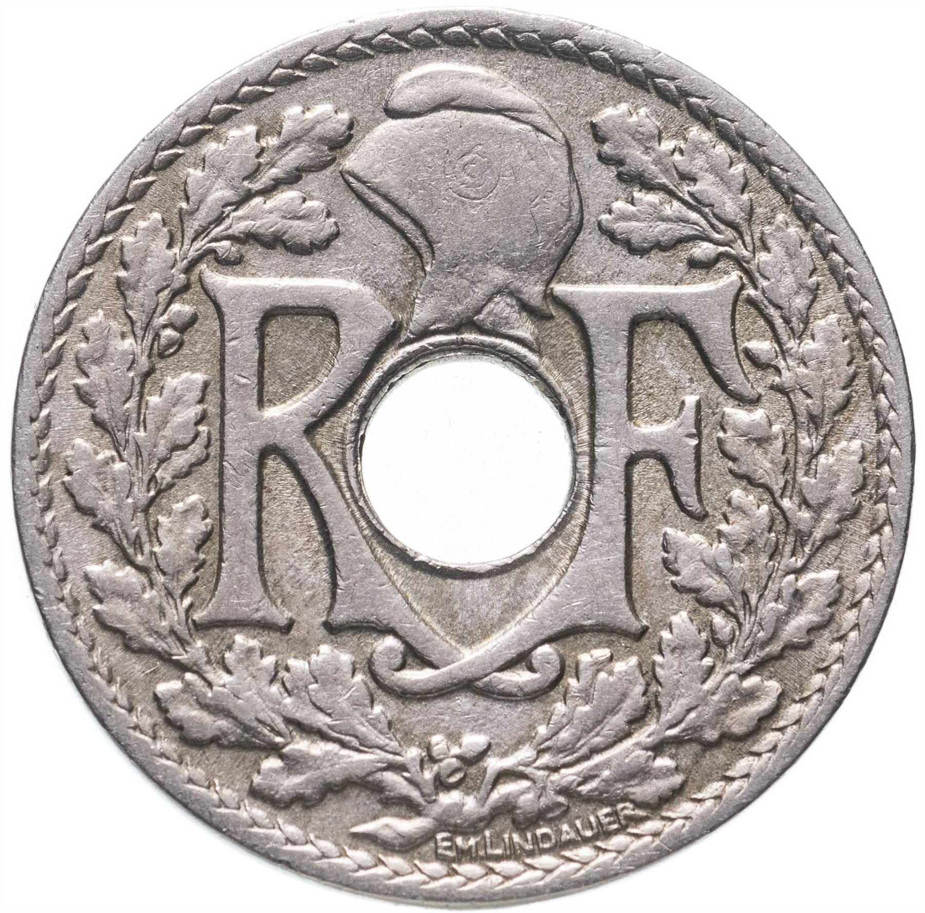 French 10 Centimes Coin | KM866a | France | 1917 - 1938