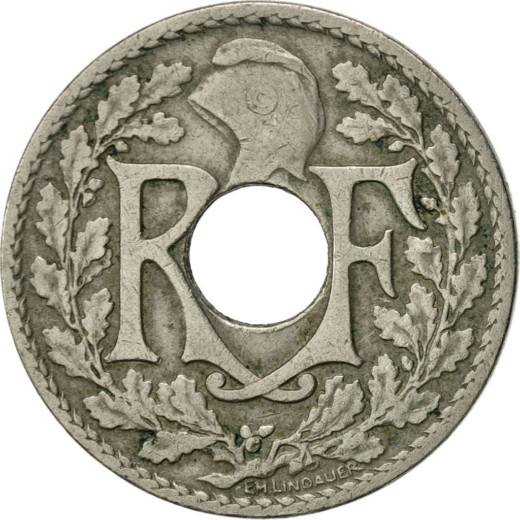 French 10 Centimes Coin | KM866a | France | 1917 - 1938