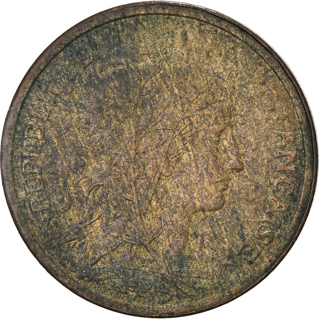 French 2 Centimes Coin | KM841 | France | 1898 - 1920