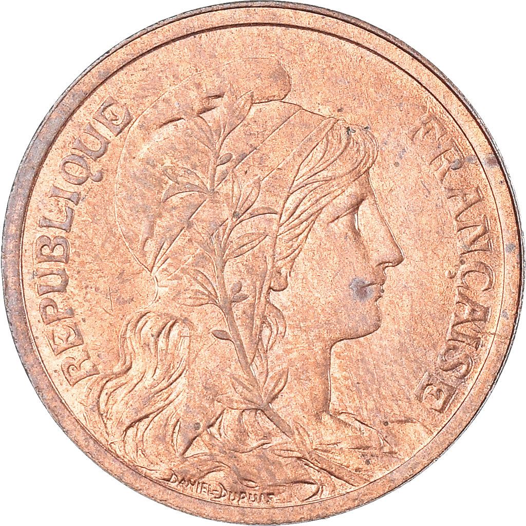 French 2 Centimes Coin | KM841 | France | 1898 - 1920