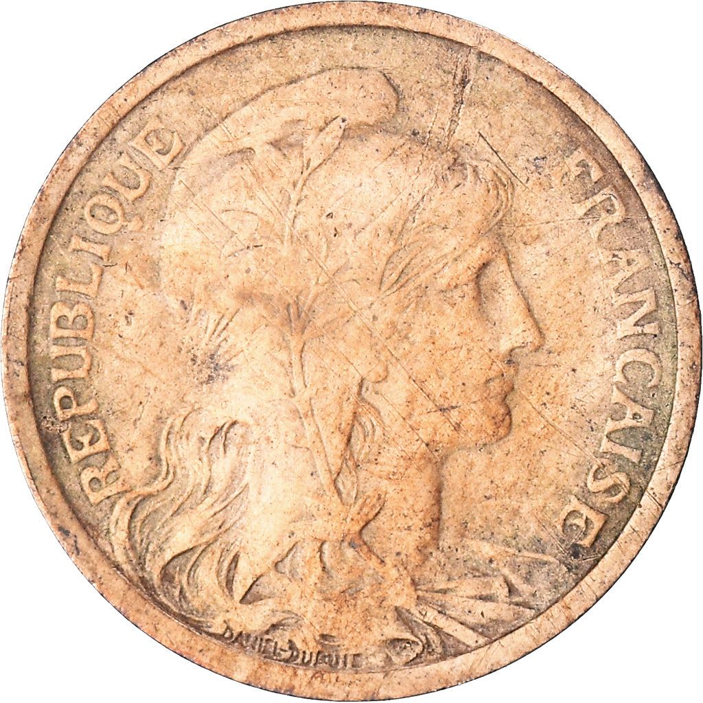 French 2 Centimes Coin | KM841 | France | 1898 - 1920