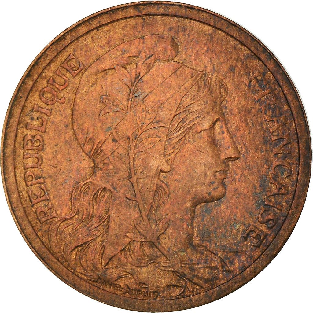 French 2 Centimes Coin | KM841 | France | 1898 - 1920