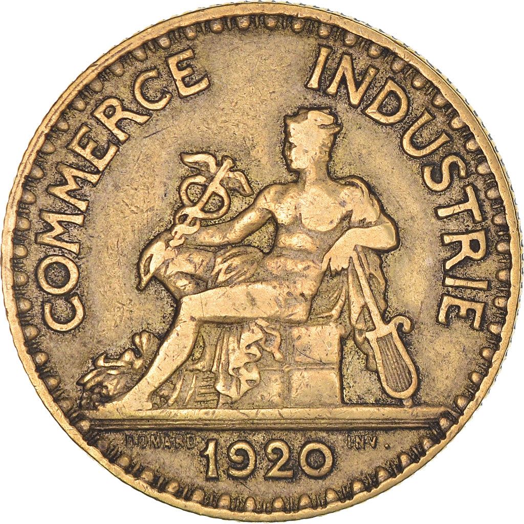 French 2 Francs Coin | Chambers of Commerce | KM877 | France | 1920 - 1927