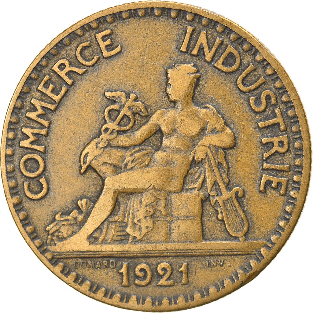 French 2 Francs Coin | Chambers of Commerce | KM877 | France | 1920 - 1927