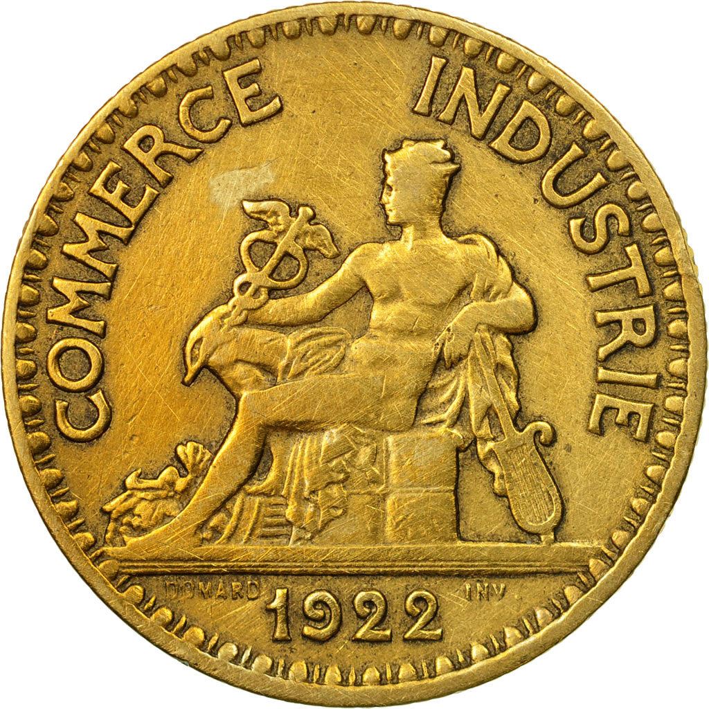 French 2 Francs Coin | Chambers of Commerce | KM877 | France | 1920 - 1927