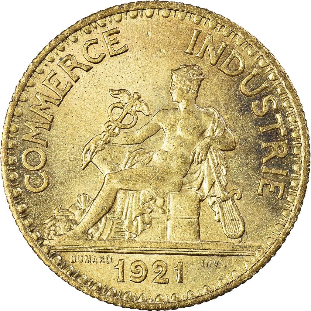 French 2 Francs Coin | Chambers of Commerce | KM877 | France | 1920 - 1927