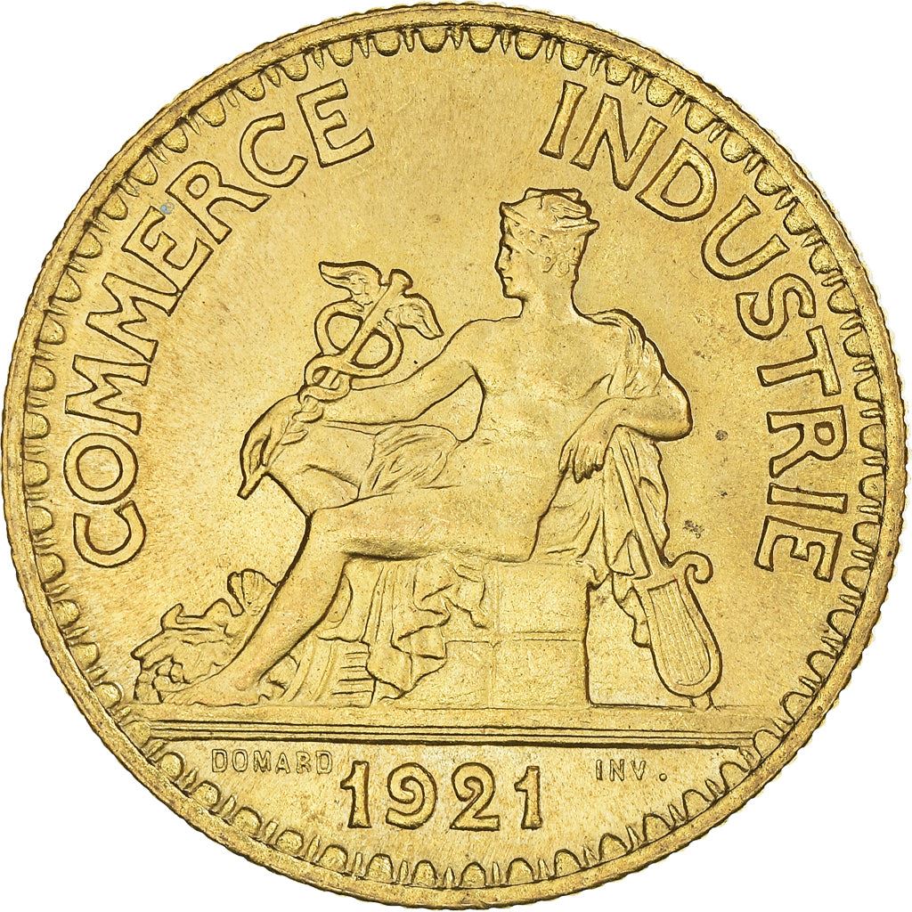 French 2 Francs Coin | Chambers of Commerce | KM877 | France | 1920 - 1927