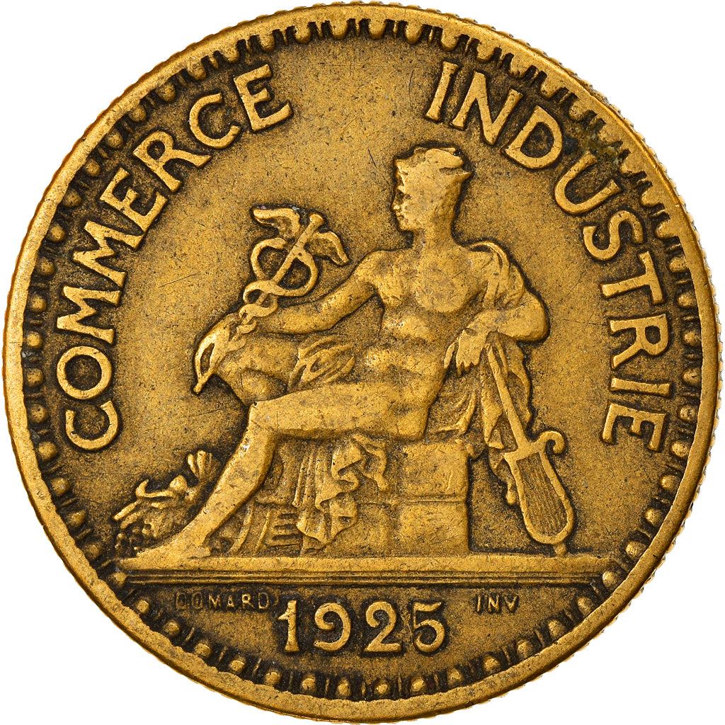 French 2 Francs Coin | Chambers of Commerce | KM877 | France | 1920 - 1927