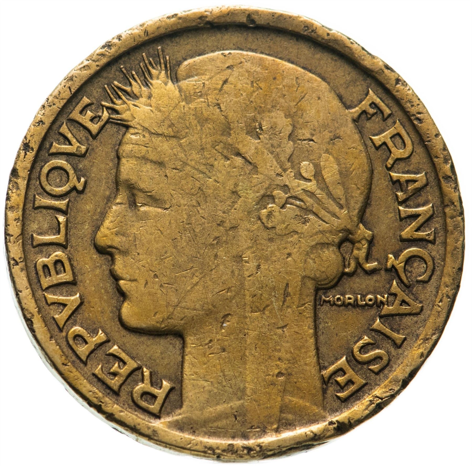 French 2 Francs Coin | KM886 | France | 1931 - 1941