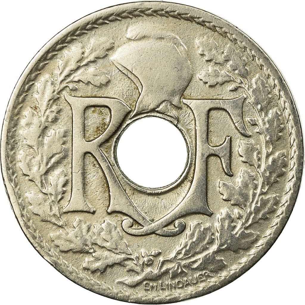 French 25 Centimes Coin | KM867a | France | 1917 - 1937