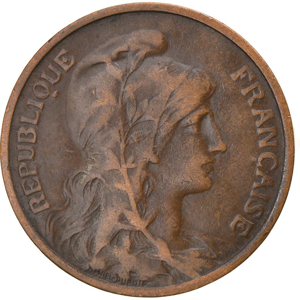 French 5 Centimes Coin | KM842 | France | 1897 - 1921