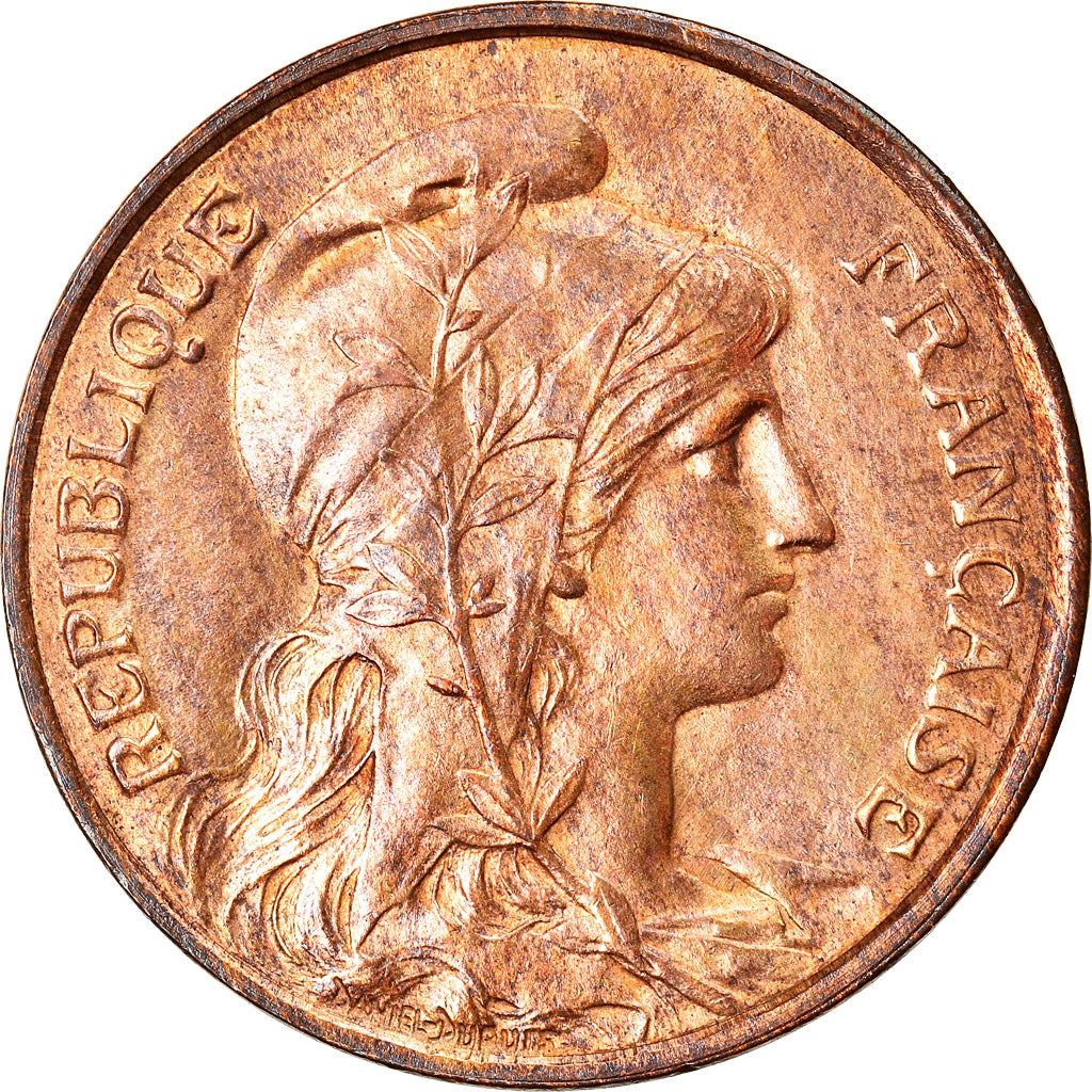 French 5 Centimes Coin | KM842 | France | 1897 - 1921