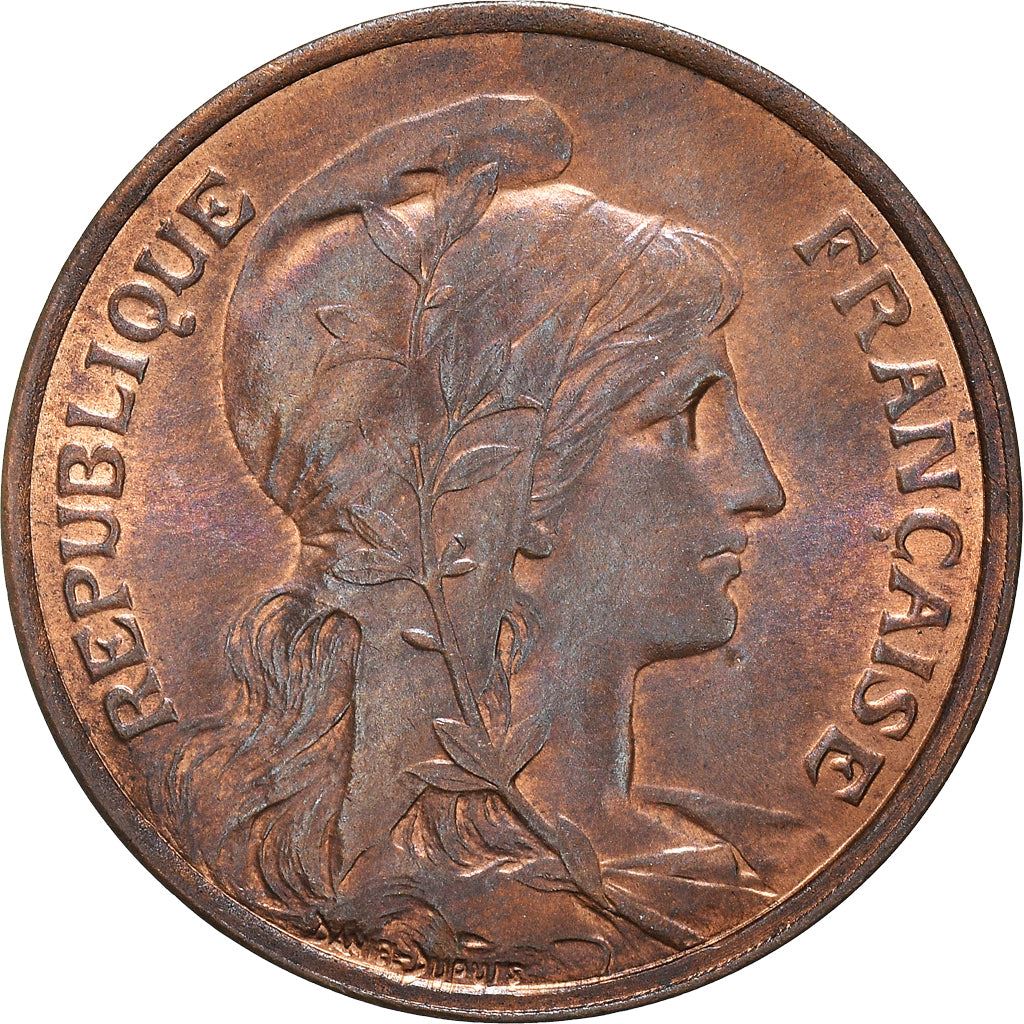 French 5 Centimes Coin | KM842 | France | 1897 - 1921