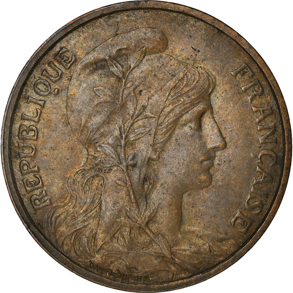 French 5 Centimes Coin | KM842 | France | 1897 - 1921