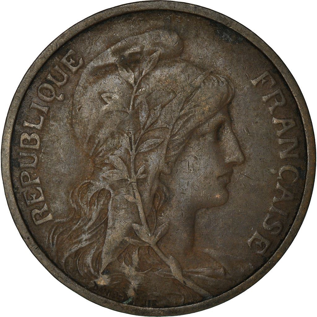 French 5 Centimes Coin | KM842 | France | 1897 - 1921