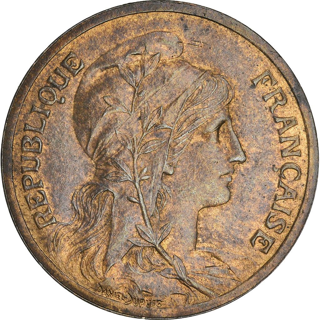 French 5 Centimes Coin | KM842 | France | 1897 - 1921