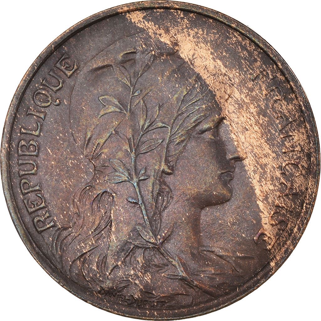 French 5 Centimes Coin | KM842 | France | 1897 - 1921