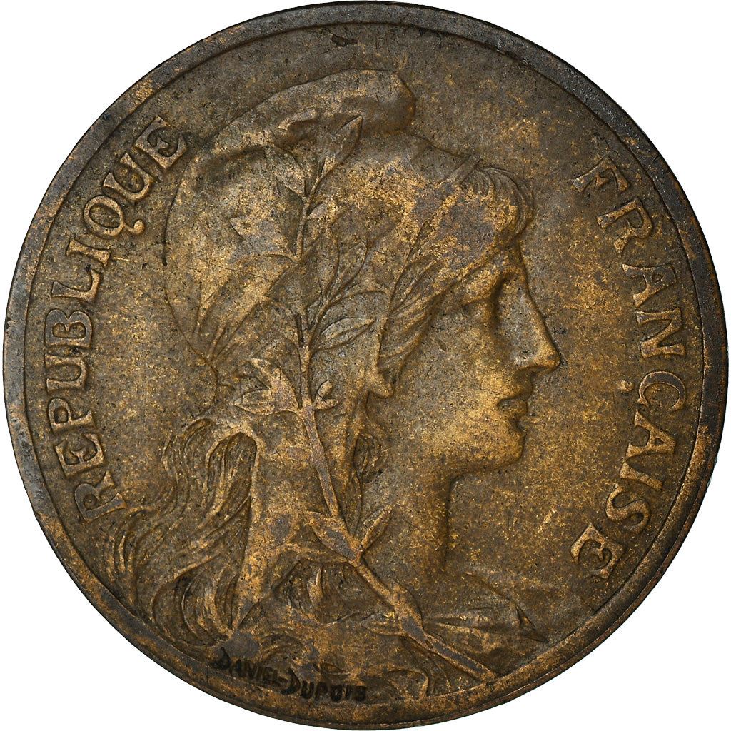 French 5 Centimes Coin | KM842 | France | 1897 - 1921