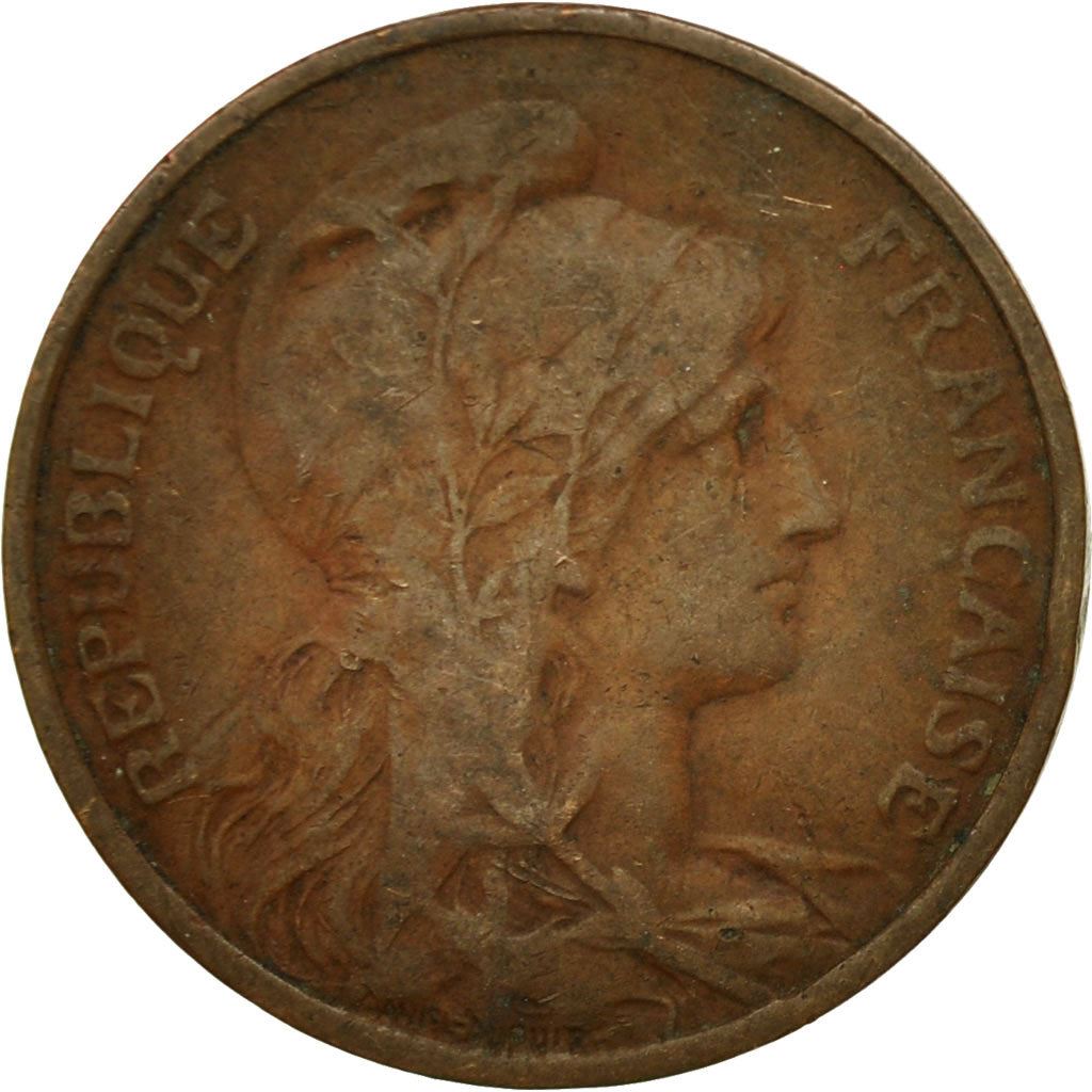 French 5 Centimes Coin | KM842 | France | 1897 - 1921