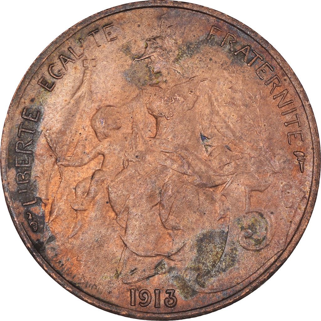 French 5 Centimes Coin | KM842 | France | 1897 - 1921