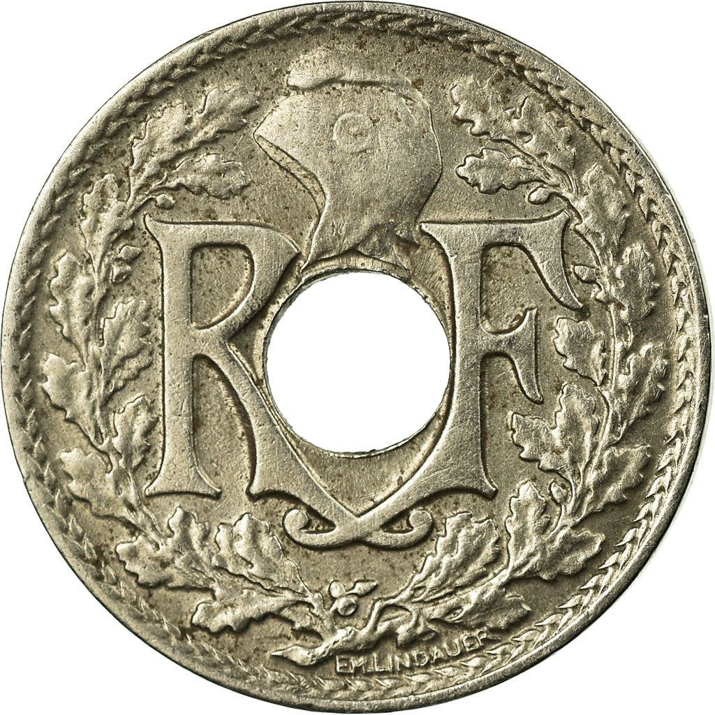 French 5 Centimes Coin | KM875 | France | 1920 - 1938