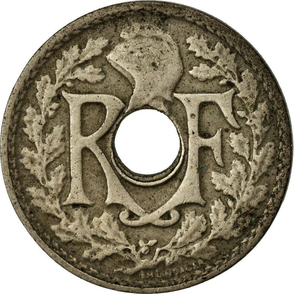 French 5 Centimes Coin | KM875 | France | 1920 - 1938