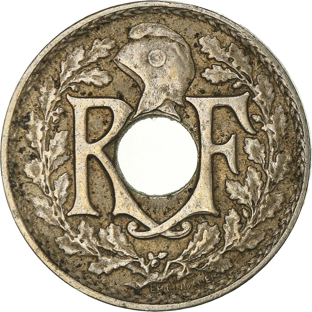 French 5 Centimes Coin | KM875 | France | 1920 - 1938