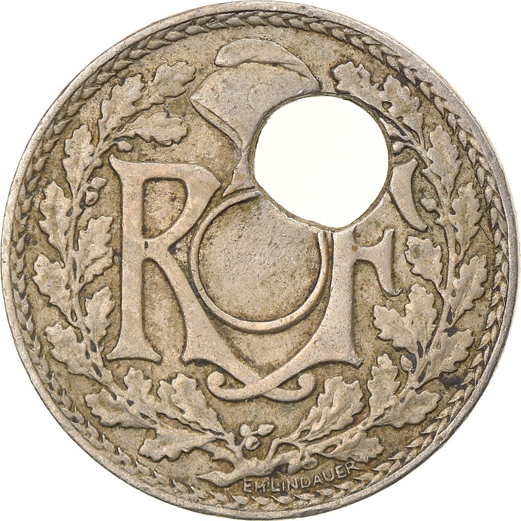 French 5 Centimes Coin | KM875 | France | 1920 - 1938