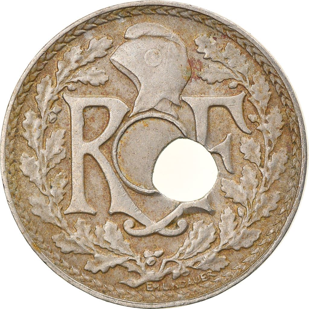 French 5 Centimes Coin | KM875 | France | 1920 - 1938