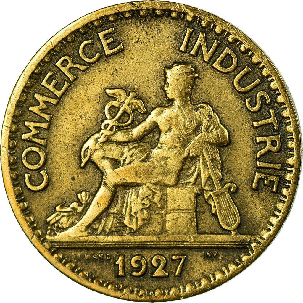 French 50 Centimes Coin | Chambers of Commerce | KM884 | France | 1920 - 1929