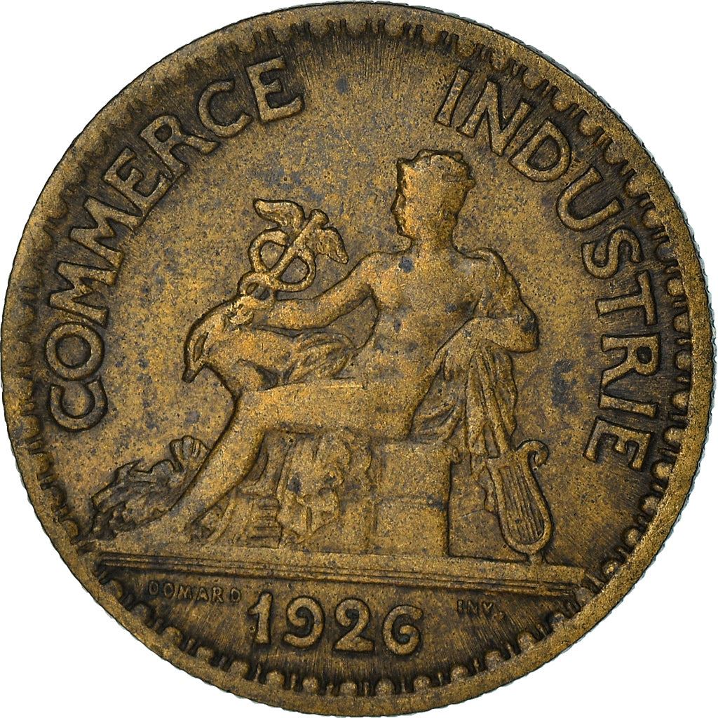 French 50 Centimes Coin | Chambers of Commerce | KM884 | France | 1920 - 1929